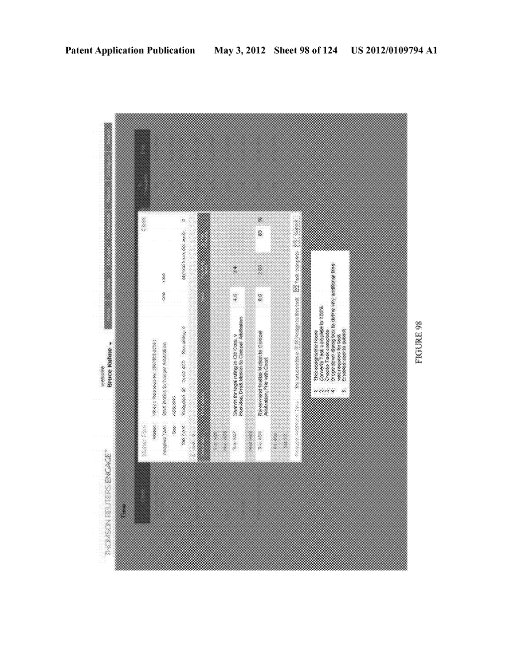 SYSTEM, METHOD AND APPARATUS FOR PLANNING AND MANAGING ENGAGEMENTS - diagram, schematic, and image 99