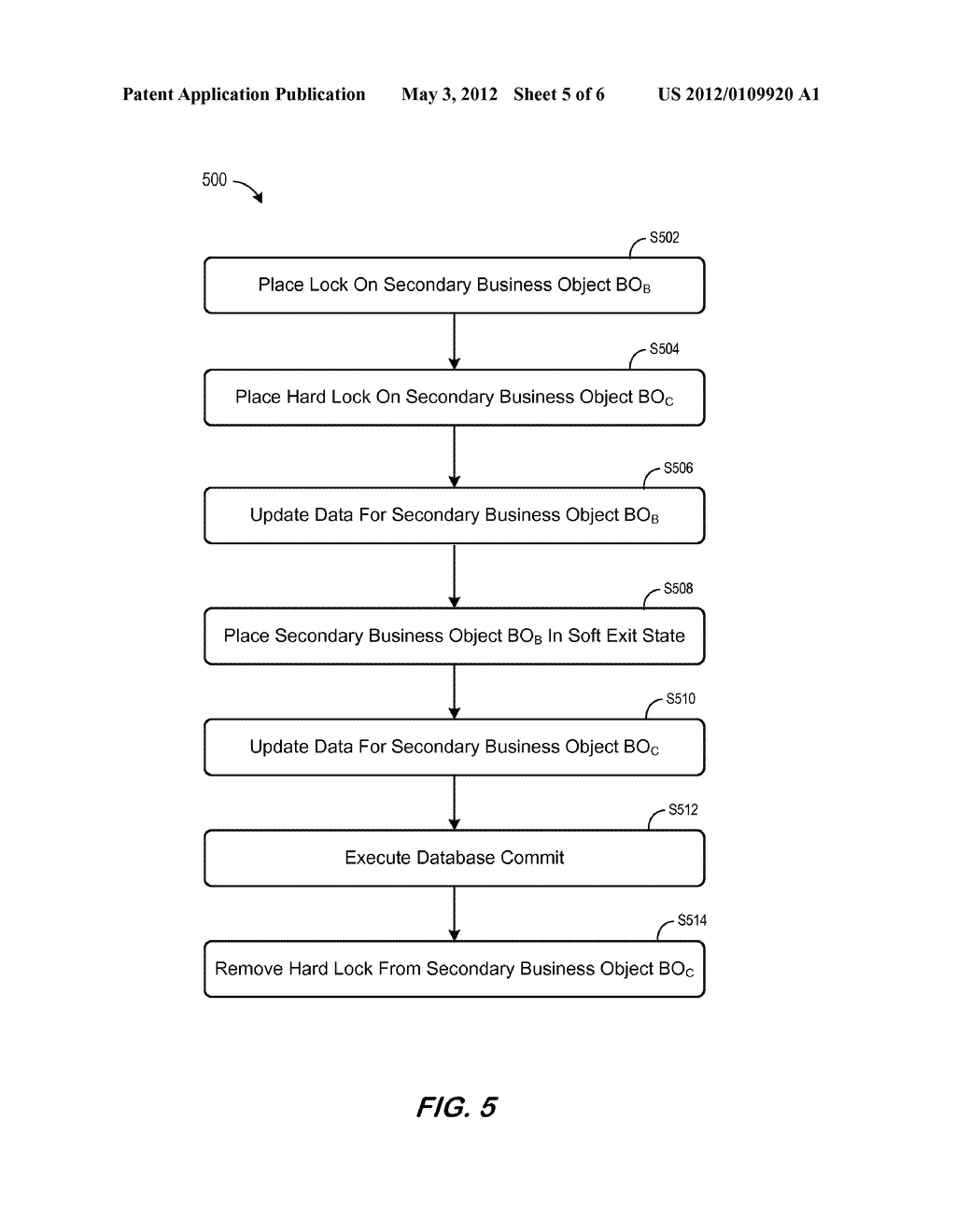 SYSTEMS AND METHODS PROVIDING A SOFT EXIT STATE FRO SECONDARY BUSINESS     OBJECTS LOCKS - diagram, schematic, and image 06