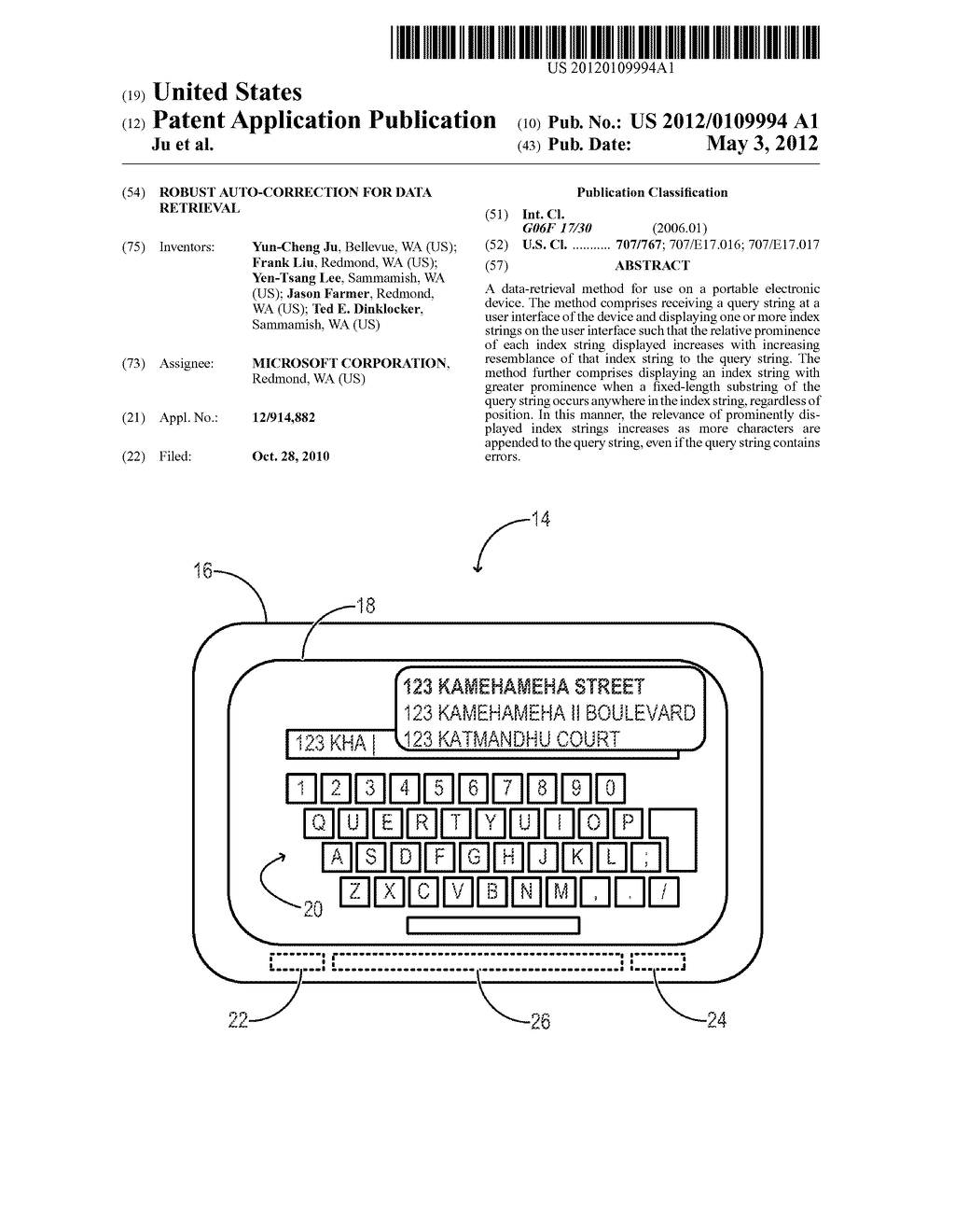 ROBUST AUTO-CORRECTION FOR DATA RETRIEVAL - diagram, schematic, and image 01