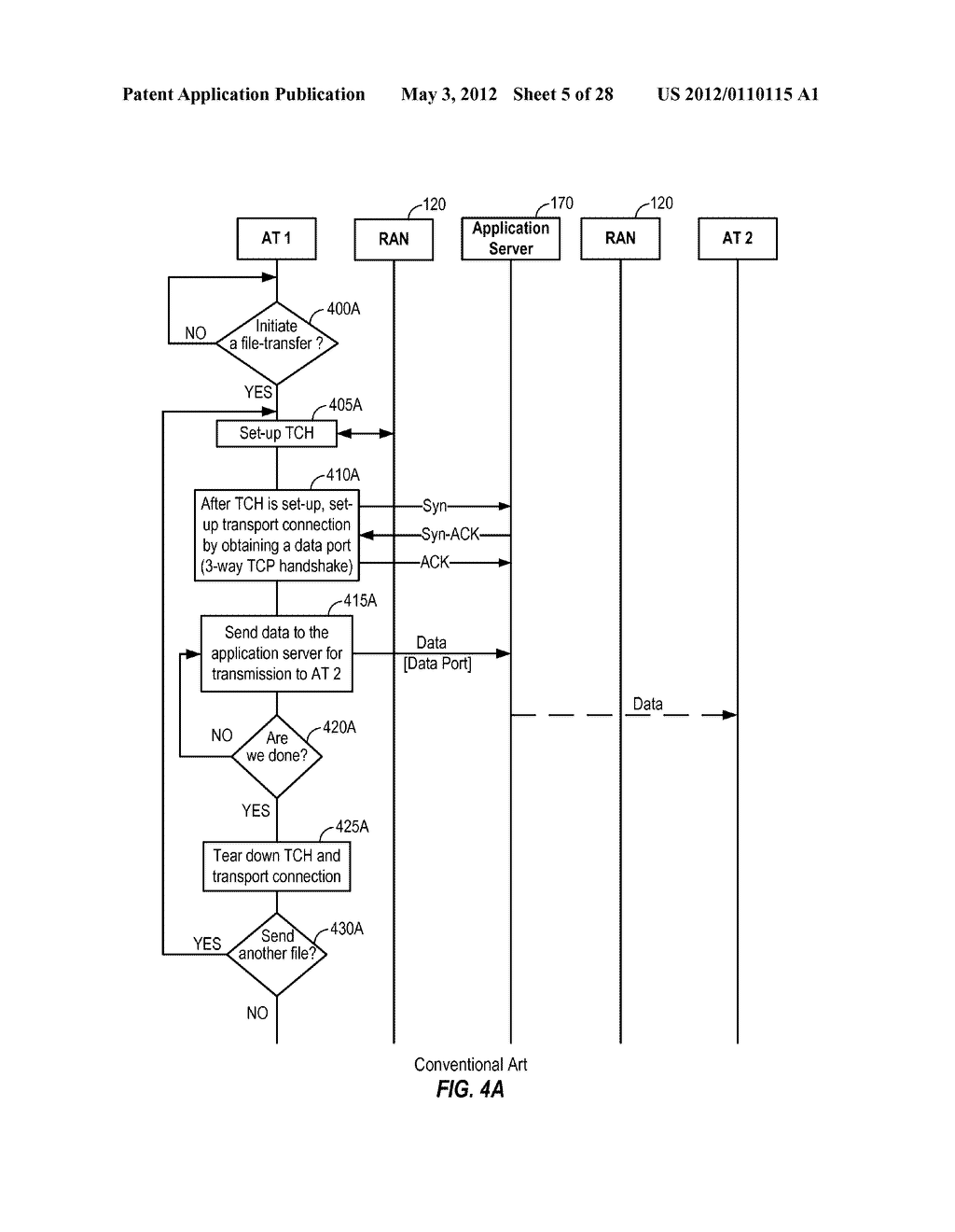 Exchanging Data Associated With A Communication Session Within A     Communications System - diagram, schematic, and image 06