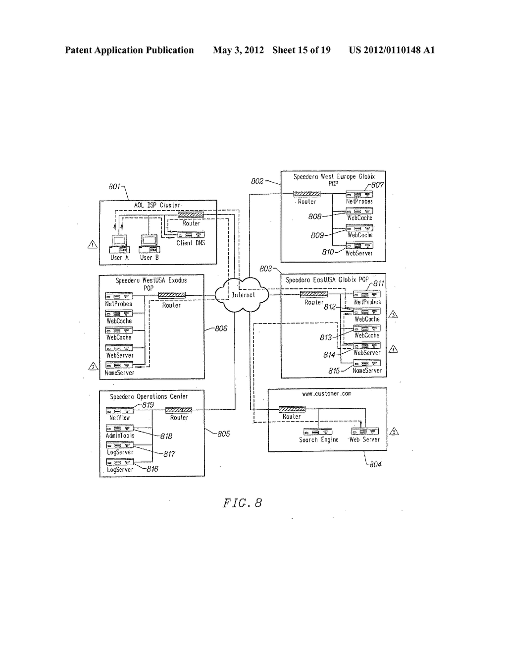 DOMAIN NAME RESOLUTION USING A DISTRIBUTED DNS NETWORK - diagram, schematic, and image 16