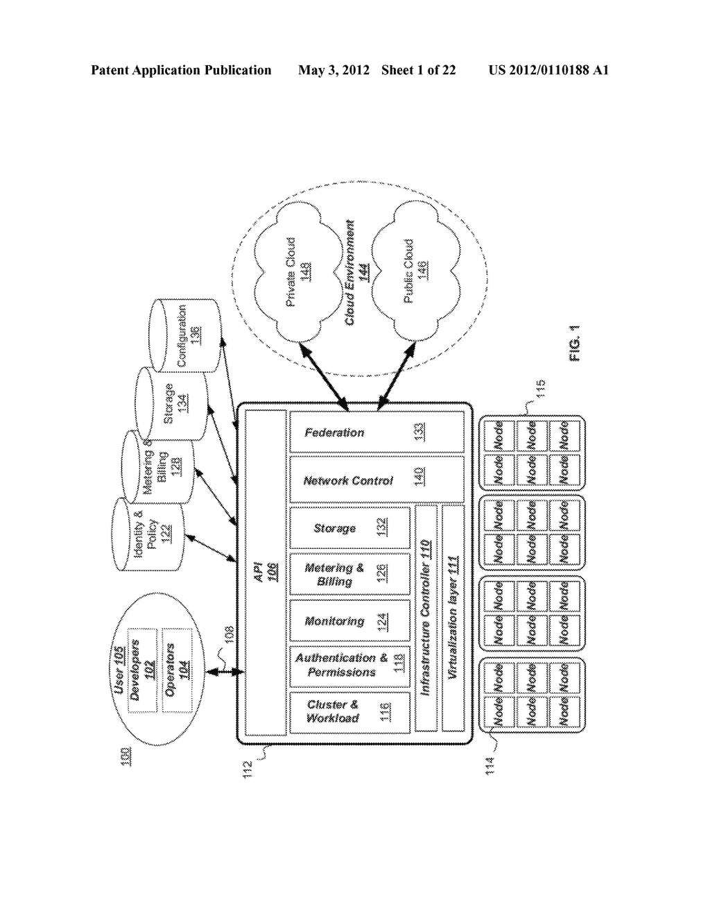 Networking in a Virtual Computing Infrastructure - diagram, schematic, and image 02