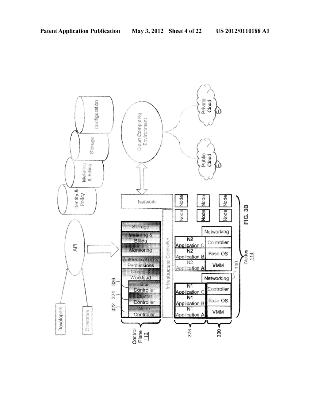 Networking in a Virtual Computing Infrastructure - diagram, schematic, and image 05