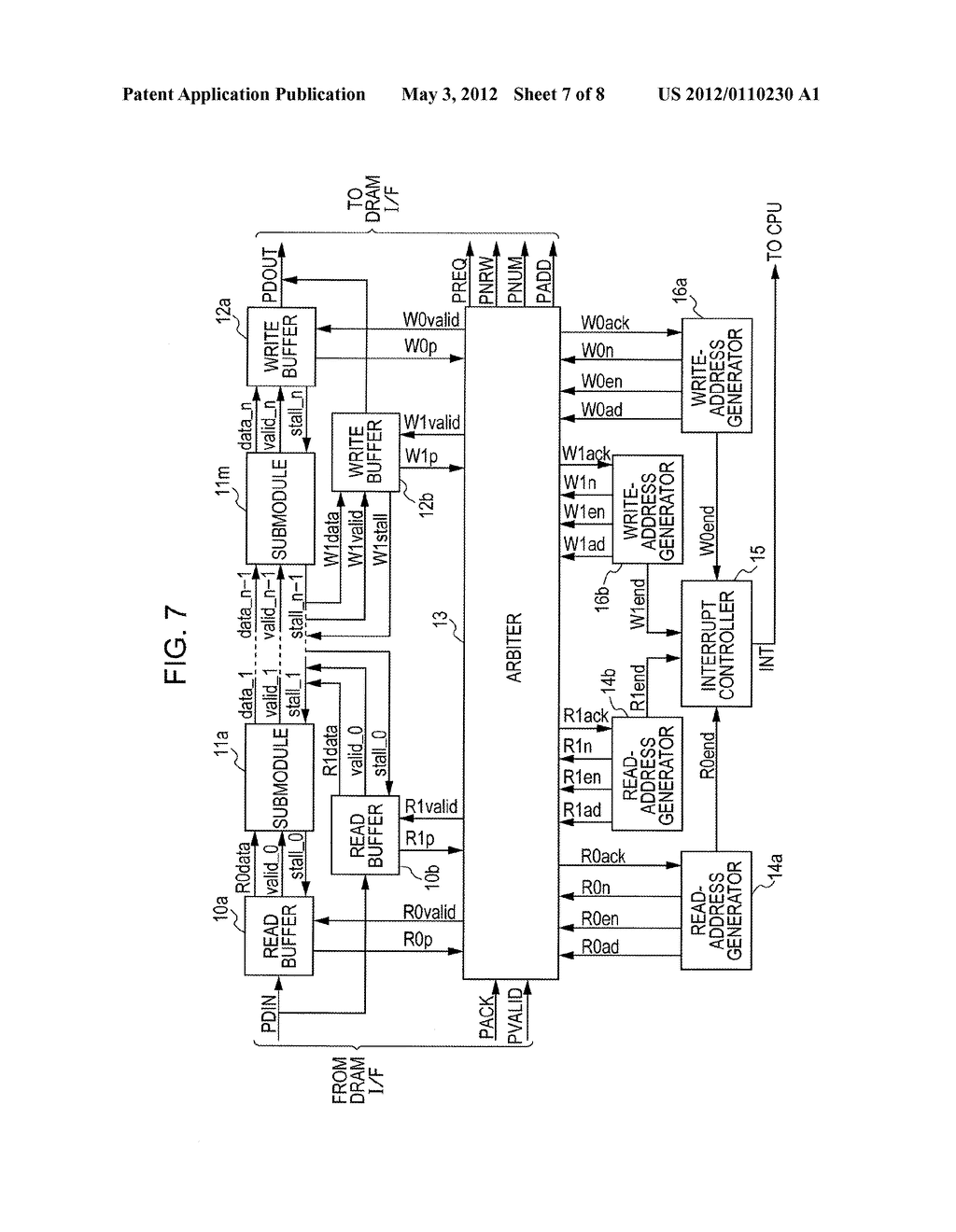 DEVICE FOR ARBITRATING BUS ACCESSES AND METHOD FOR CONTROLLING SAME - diagram, schematic, and image 08