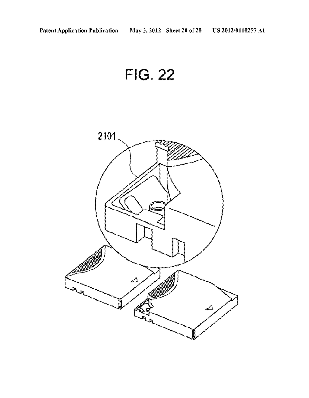 VIRTUAL TAPE DEVICE AND METHOD FOR SELECTING PHYSICAL TAPE - diagram, schematic, and image 21