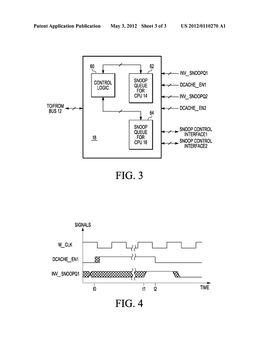 DATA PROCESSING SYSTEM HAVING SELECTIVE INVALIDATION OF SNOOP REQUESTS AND     METHOD THEREFOR - diagram, schematic, and image 04