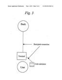 SYSTEM, PORTABLE DEVICE AND METHOD FOR DIGITAL AUTHENTICATING, CRYPTING     AND SIGNING BY GENERATING SHORT-LIVED CRYPTOKEYS diagram and image