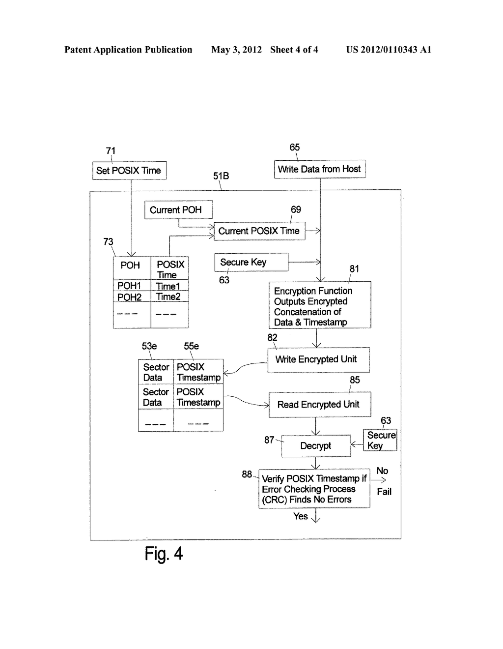 Trustworthy timestamps on data storage devices - diagram, schematic, and image 05