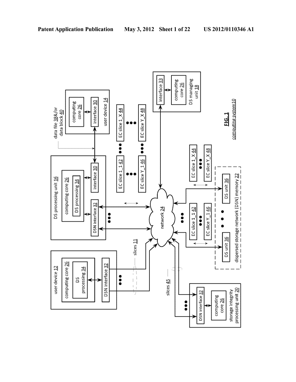 STORING DATA INTEGRITY INFORMATION UTILIZING DISPERSED STORAGE - diagram, schematic, and image 02