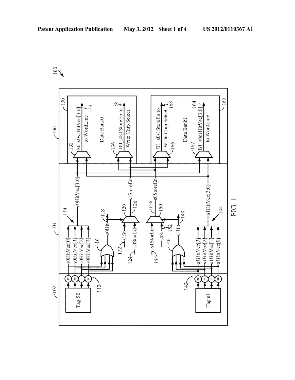 Architecture and Method for Eliminating Store Buffers in a DSP/Processor     with Multiple Memory Accesses - diagram, schematic, and image 02