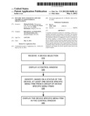 DYNAMIC MENU FOR DEVICE SPECIFIC GRAPHICAL USER INTERFACE PRESENTATIONS diagram and image