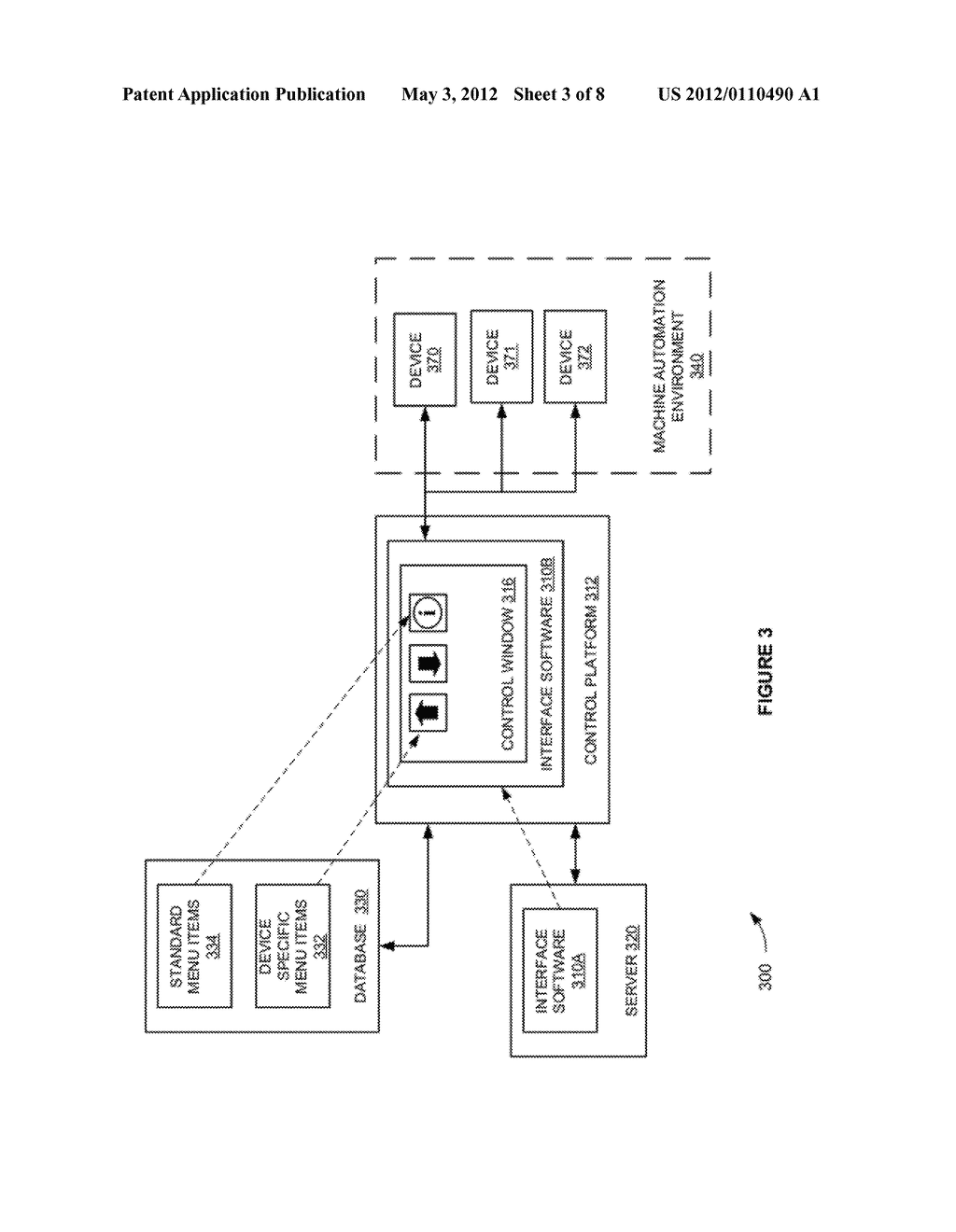 DYNAMIC MENU FOR DEVICE SPECIFIC GRAPHICAL USER INTERFACE PRESENTATIONS - diagram, schematic, and image 04