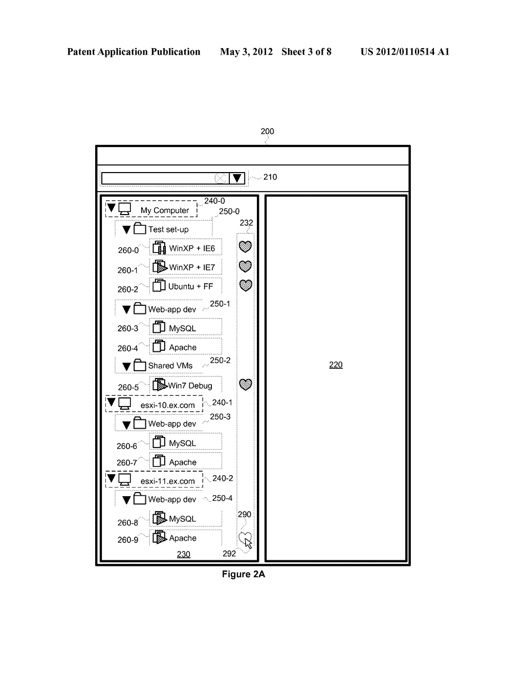 Graphical User Interface for Managing Virtual Machines - diagram, schematic, and image 04