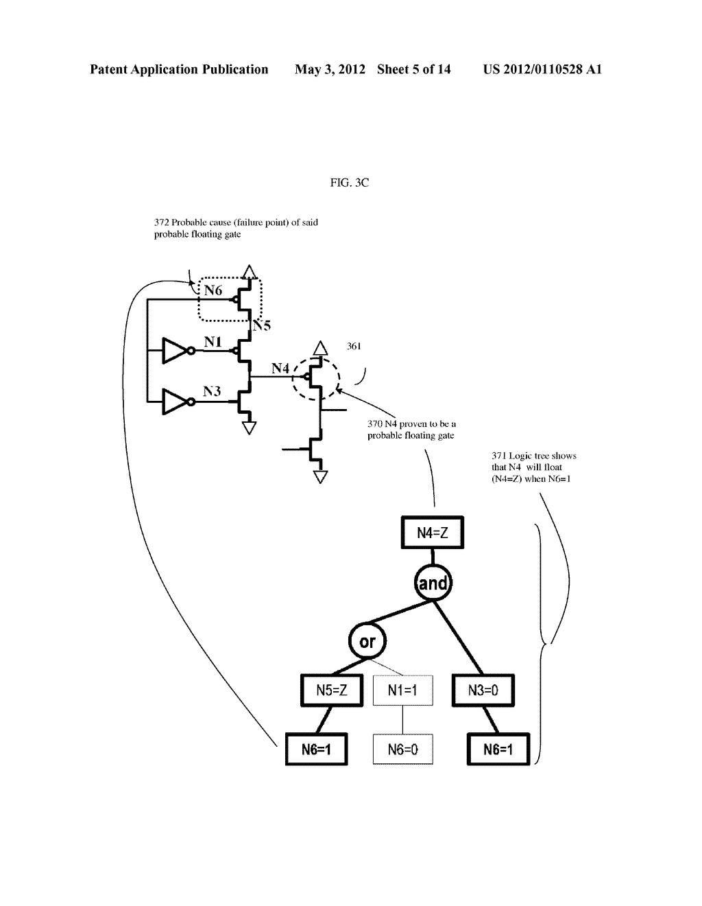 METHOD OF PREDICTING ELECTRONIC CIRCUIT FLOATING GATES - diagram, schematic, and image 06