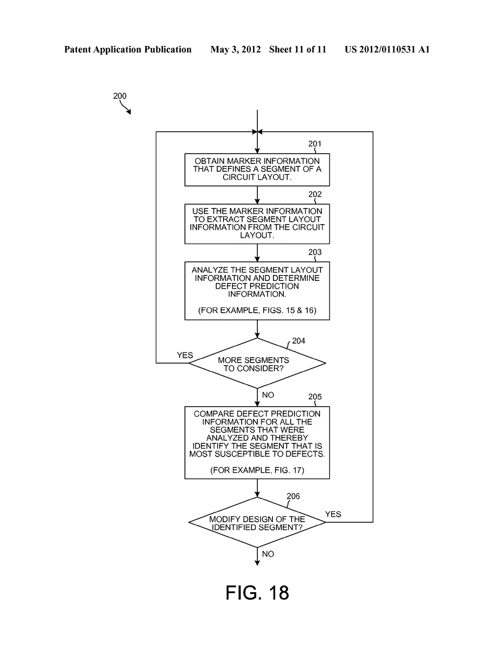 DEFECT AND YIELD PREDICTION FOR SEGMENTS OF AN INTEGRATED CIRCUIT - diagram, schematic, and image 12