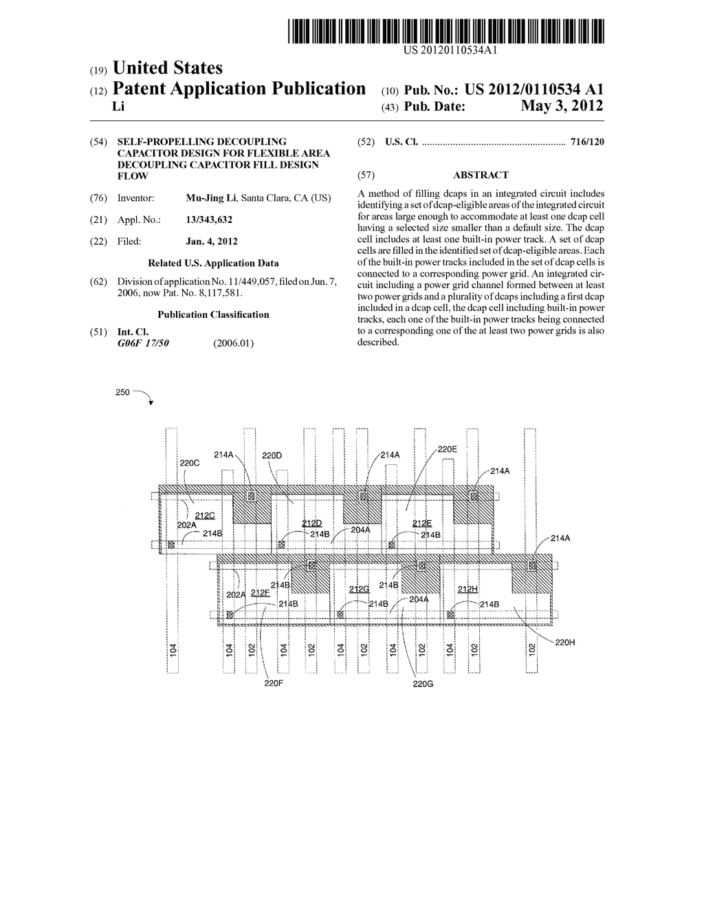 Self-Propelling Decoupling Capacitor Design for Flexible Area Decoupling     Capacitor Fill Design Flow - diagram, schematic, and image 01