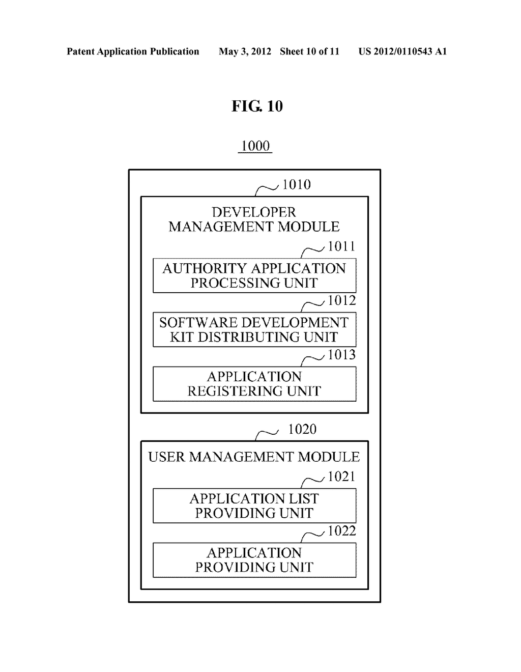 Application Store System for Supporting Development of Application     Interoperated with Unified Device and Method for Managing Application     Store - diagram, schematic, and image 11