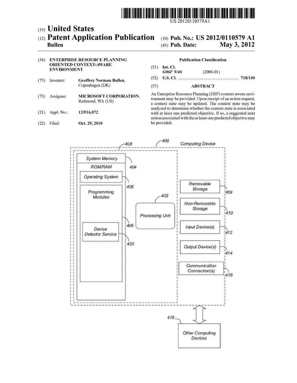 ENTERPRISE RESOURCE PLANNING ORIENTED CONTEXT-AWARE ENVIRONMENT - diagram, schematic, and image 01