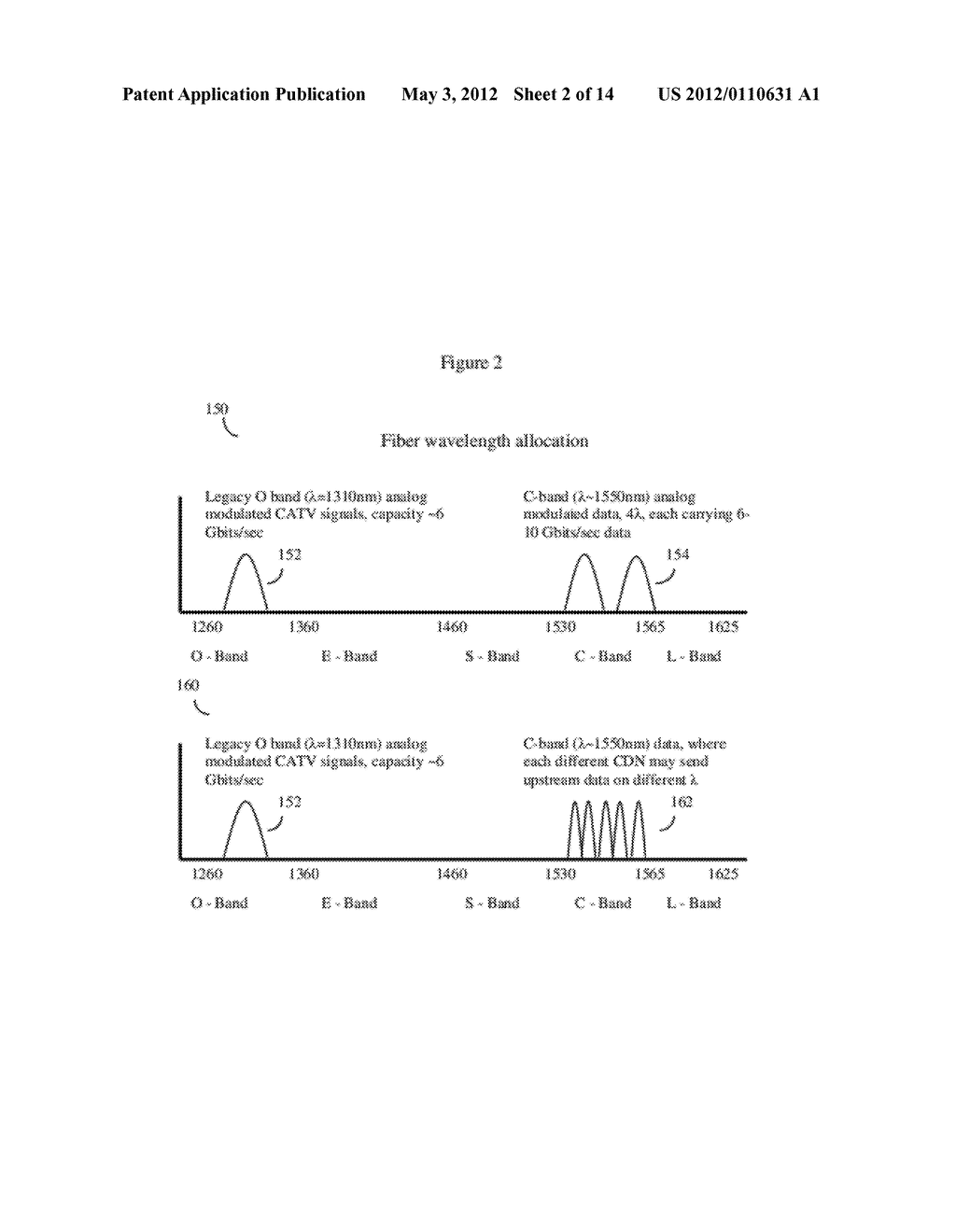 HFC CABLE SYSTEM WITH WIDEBAND COMMUNICATIONS PATHWAY AND COAX DOMAIN     NODES - diagram, schematic, and image 03