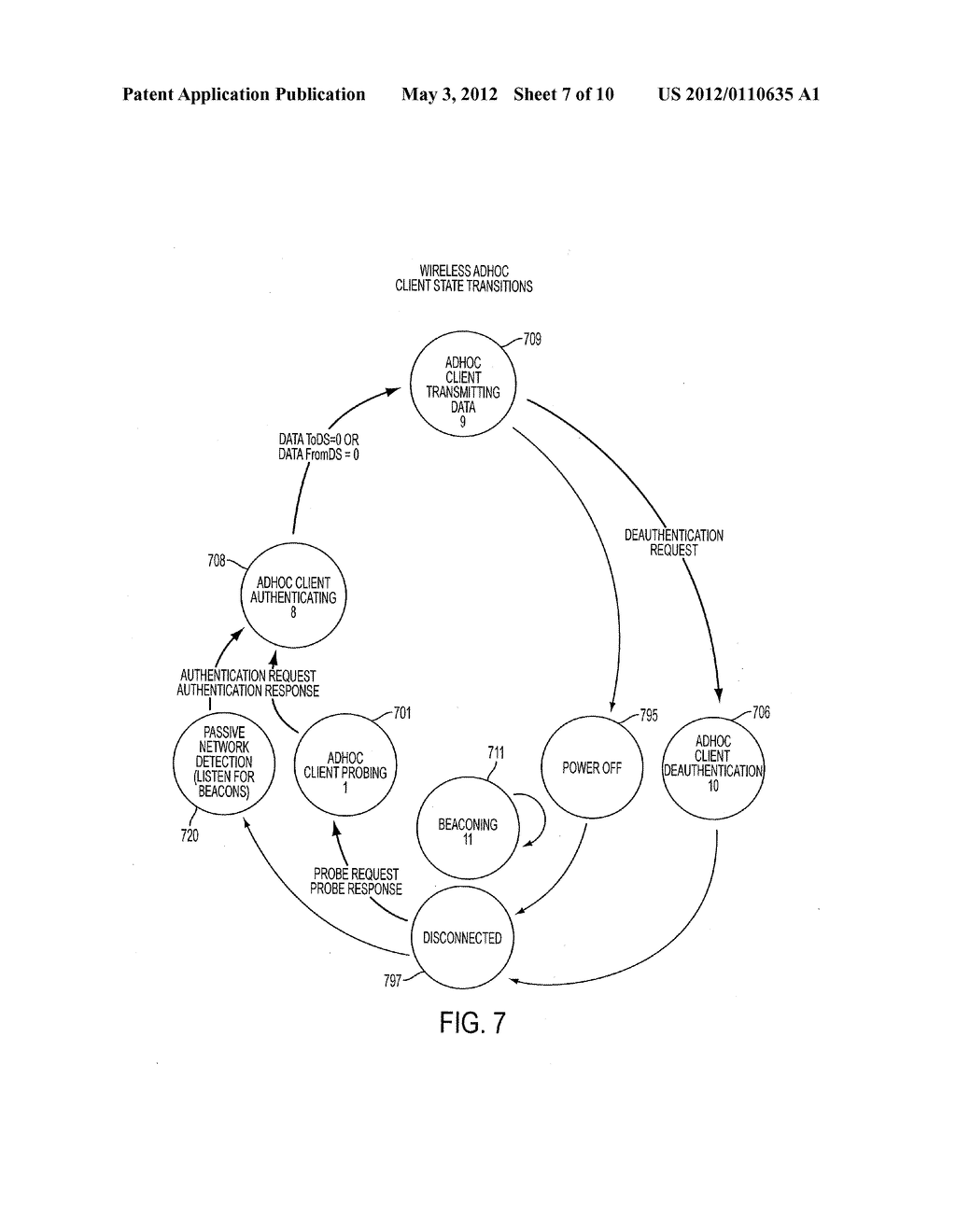 METHOD AND SYSTEM FOR DETECTING CHARACTERISTICS OF A WIRELESS NETWORK - diagram, schematic, and image 08