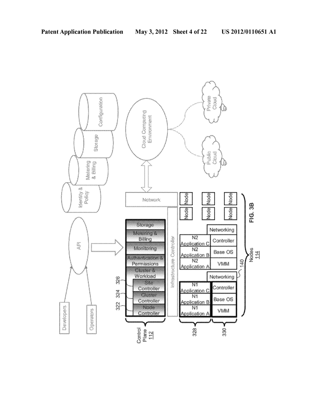 Granting Access to a Cloud Computing Environment Using Names in a Virtual     Computing Infrastructure - diagram, schematic, and image 05