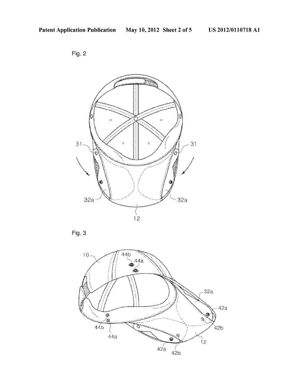 VISOR CAP HAVING VARIABLE VISORS - diagram, schematic, and image 03