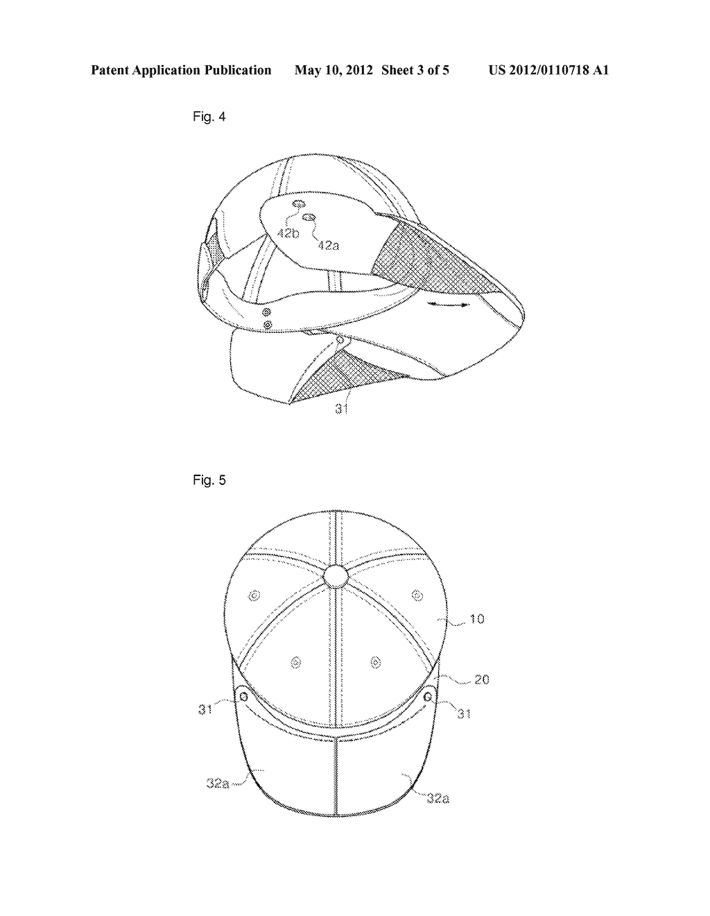 VISOR CAP HAVING VARIABLE VISORS - diagram, schematic, and image 04