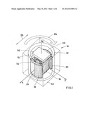 ELECTRIC MOTOR FOR AN ELECTRIC APPLIANCE diagram and image