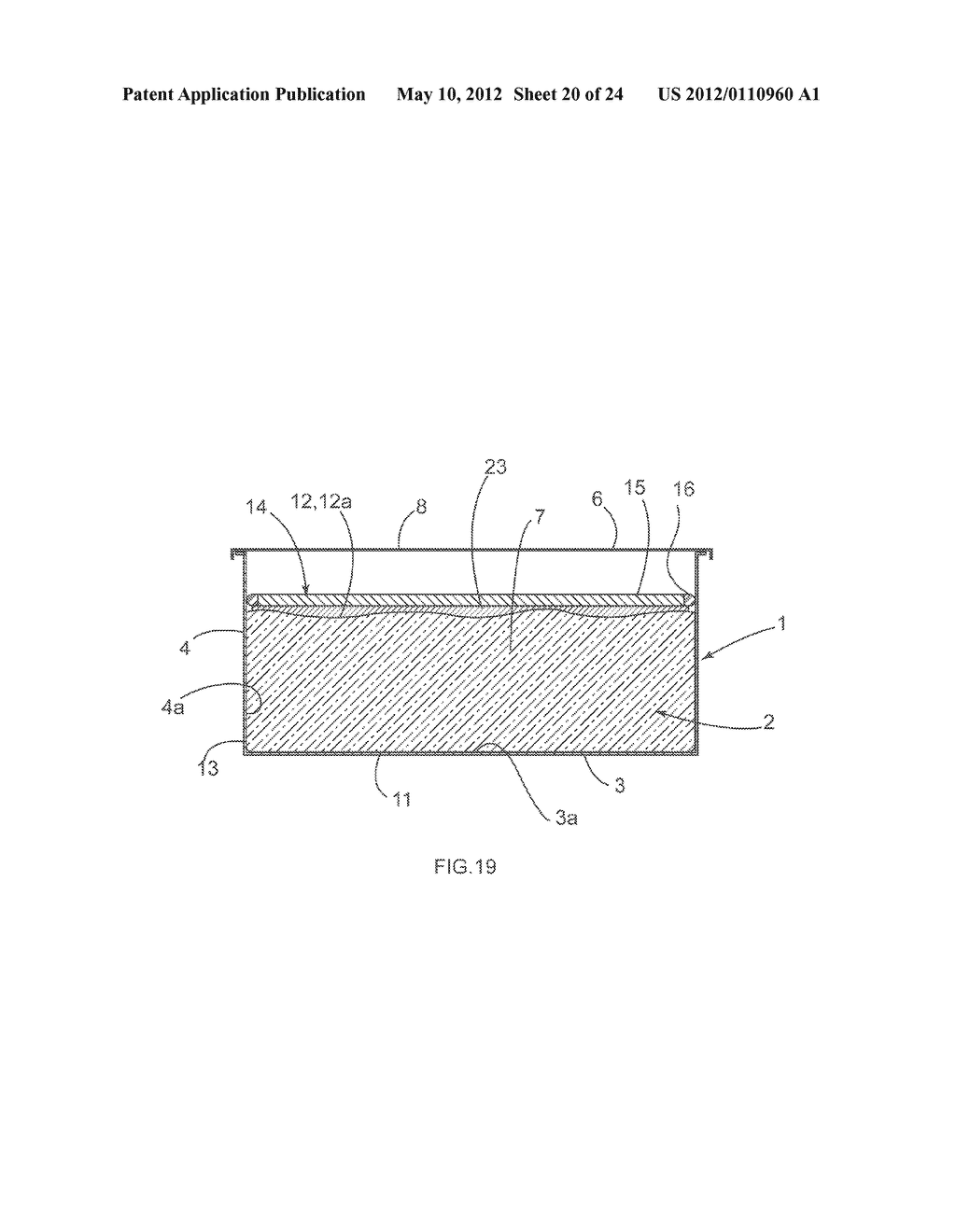 RIGID CONTAINER FOR A FLEXIBLE POUCH FOR HOLDING A BIOPHARMACEUTICAL     FLUID, ASSEMBLY COMPRISING SUCH A FLEXIBLE POUCH AND SUCH A CONTAINER,     AND METHOD FOR USING SUCH A CONTAINER - diagram, schematic, and image 21