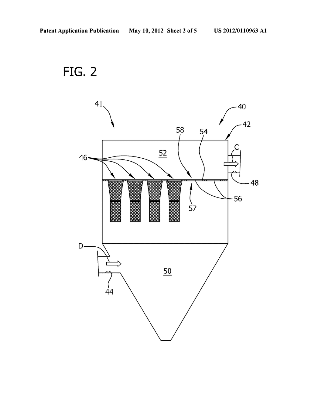 FILTER ASSEMBLY FOR USE IN A TURBINE SYSTEM - diagram, schematic, and image 03