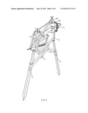 Chain saw stand diagram and image