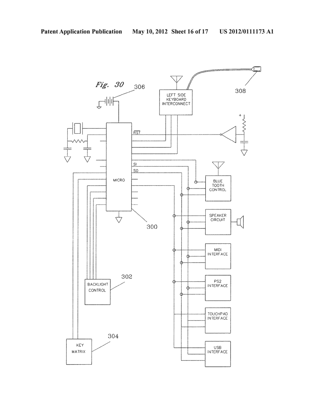 Split Keyboard for PC Data and Music Output - diagram, schematic, and image 17