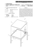 TABLE WITH INTERCHANGEABLE TOP PIECE diagram and image