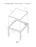 TABLE WITH INTERCHANGEABLE TOP PIECE diagram and image