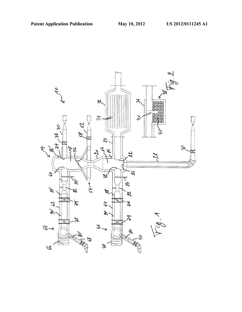 DEVICE FOR REGULATING THE TEMPERATURE OF A GAS IN A HOT GAS MAIN - diagram, schematic, and image 02