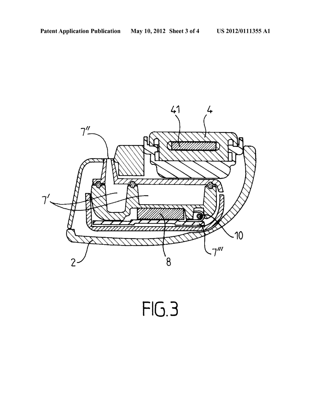 Steam Hairdressing Device Comprising a Base and a Portable Unit - diagram, schematic, and image 04