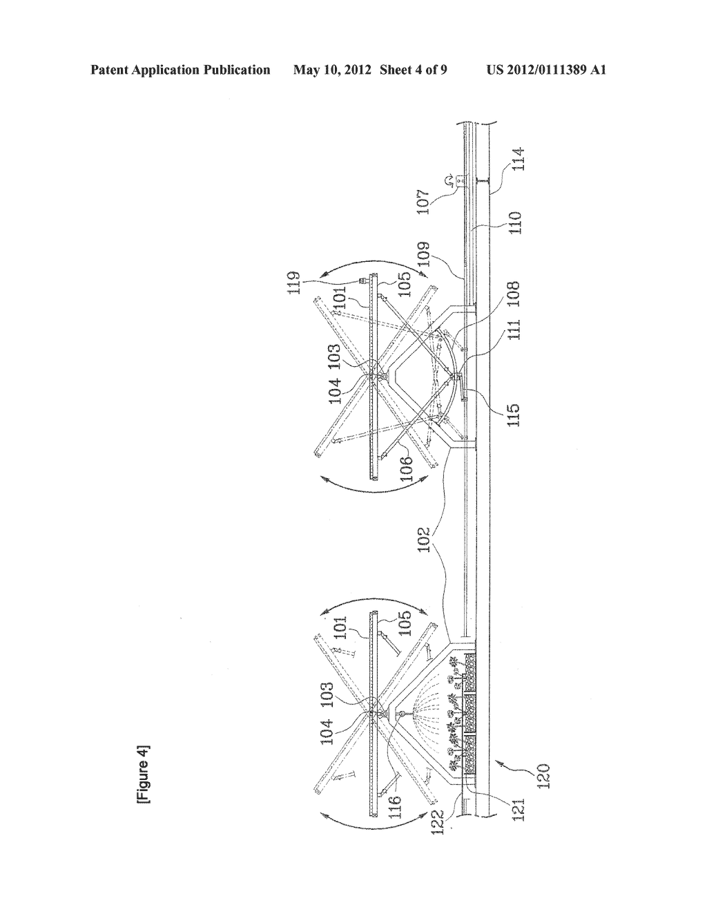 APPARATUS FOR TRACKING AND CONDENSING SUNLIGHT OF SLIDING TYPE - diagram, schematic, and image 05