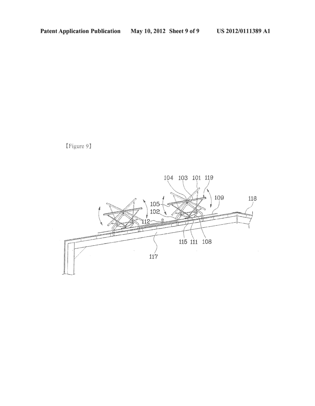 APPARATUS FOR TRACKING AND CONDENSING SUNLIGHT OF SLIDING TYPE - diagram, schematic, and image 10