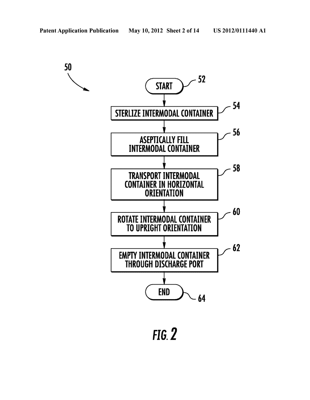 METHOD AND APPARATUS FOR ASEPTIC FILLING OF FOOD PRODUCT - diagram, schematic, and image 03