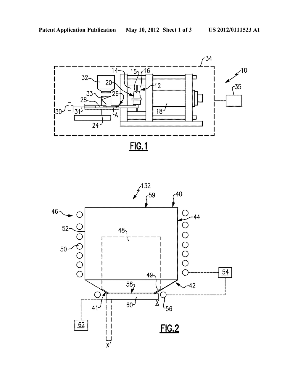 MELTING UNIT FOR A DIE CASTING SYSTEM - diagram, schematic, and image 02