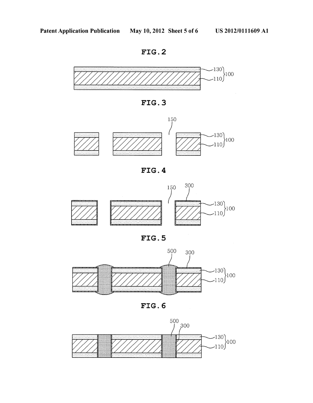 PRINTED CIRCUIT BOARD HAVING PLATING PATTERN BURIED IN VIA - diagram, schematic, and image 06