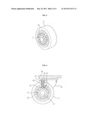 STOPPER APPARATUS FOR ROLLER WHEEL diagram and image
