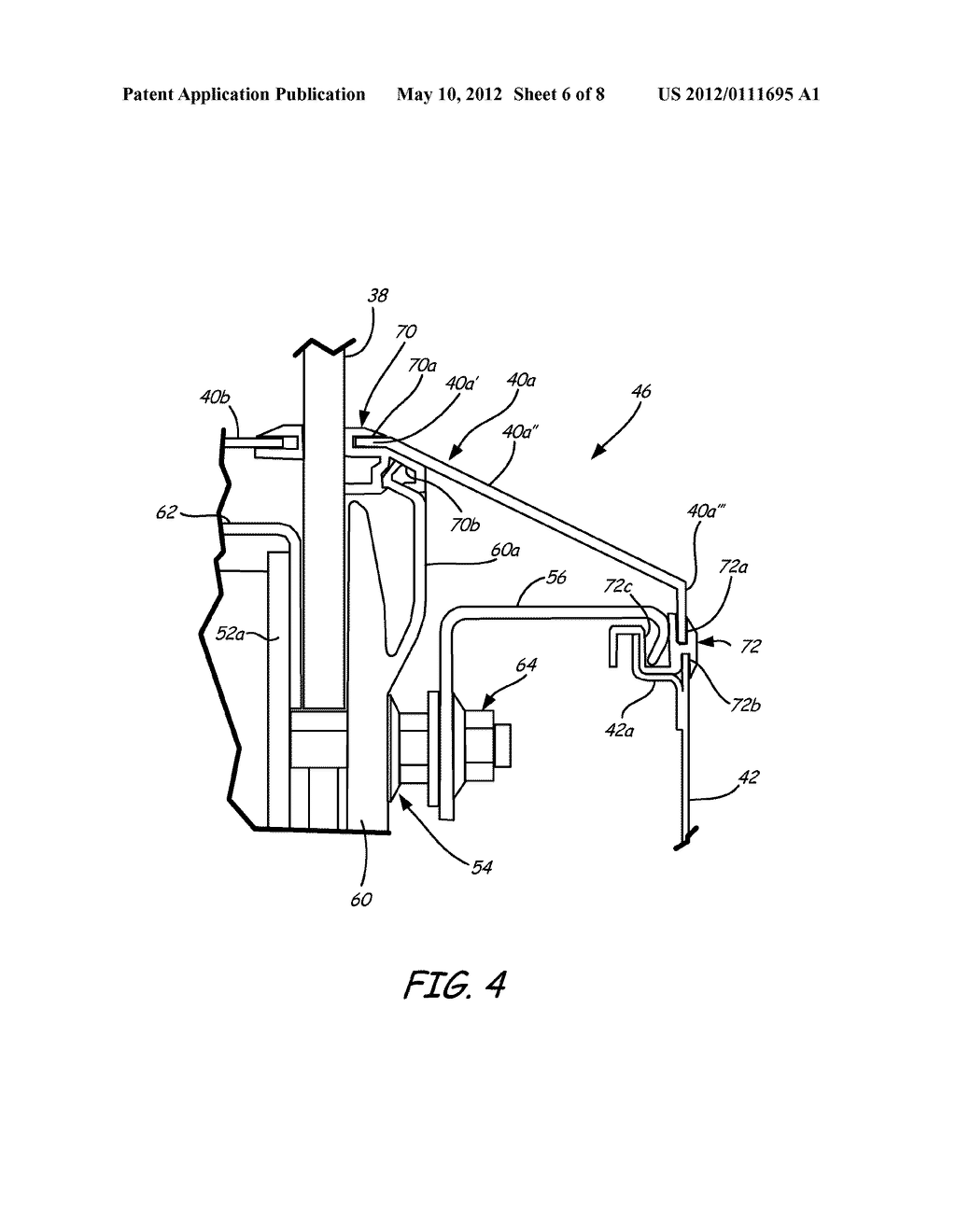 BALUSTRADE AND DECK MOUNTING ASSEMBLY FOR A PASSENGER CONVEYOR - diagram, schematic, and image 07