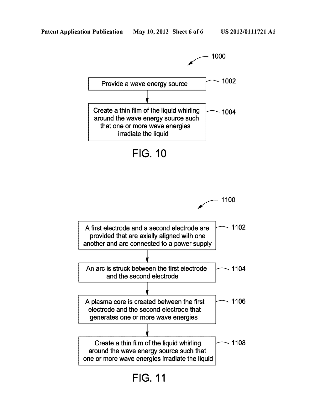 APPARATUS FOR TREATING LIQUIDS WITH WAVE ENERGY FROM AN ELECTRICAL ARC - diagram, schematic, and image 07