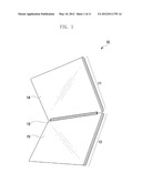 FOLDER TYPE TERMINAL COVER DEVICE diagram and image