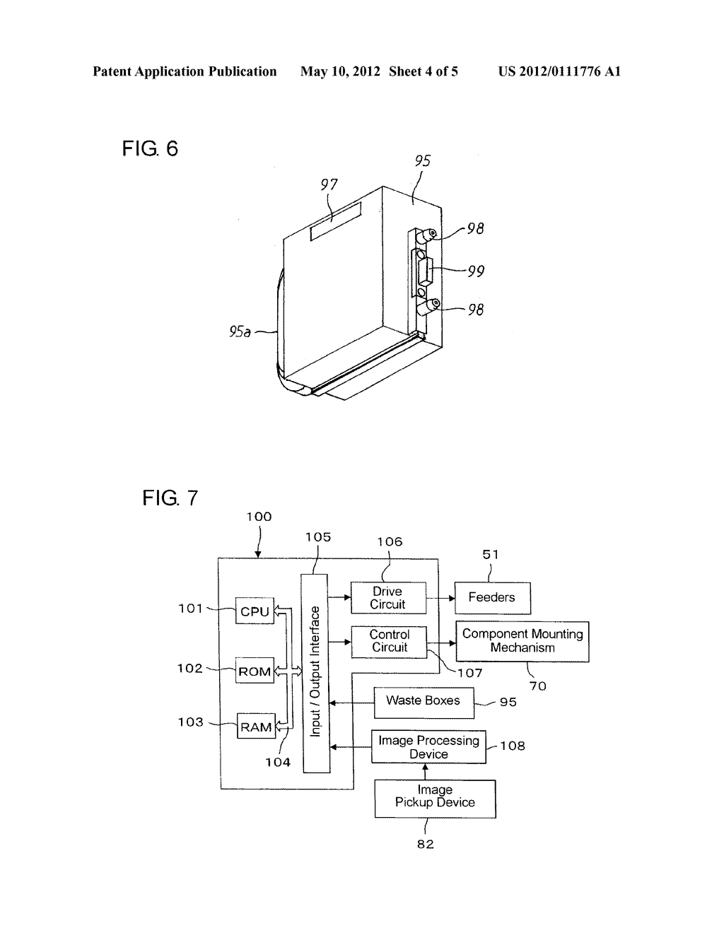 COMPONENT SORTING AND WASTING DEVICE IN COMPONENT MOUNTING APPARATUS - diagram, schematic, and image 05