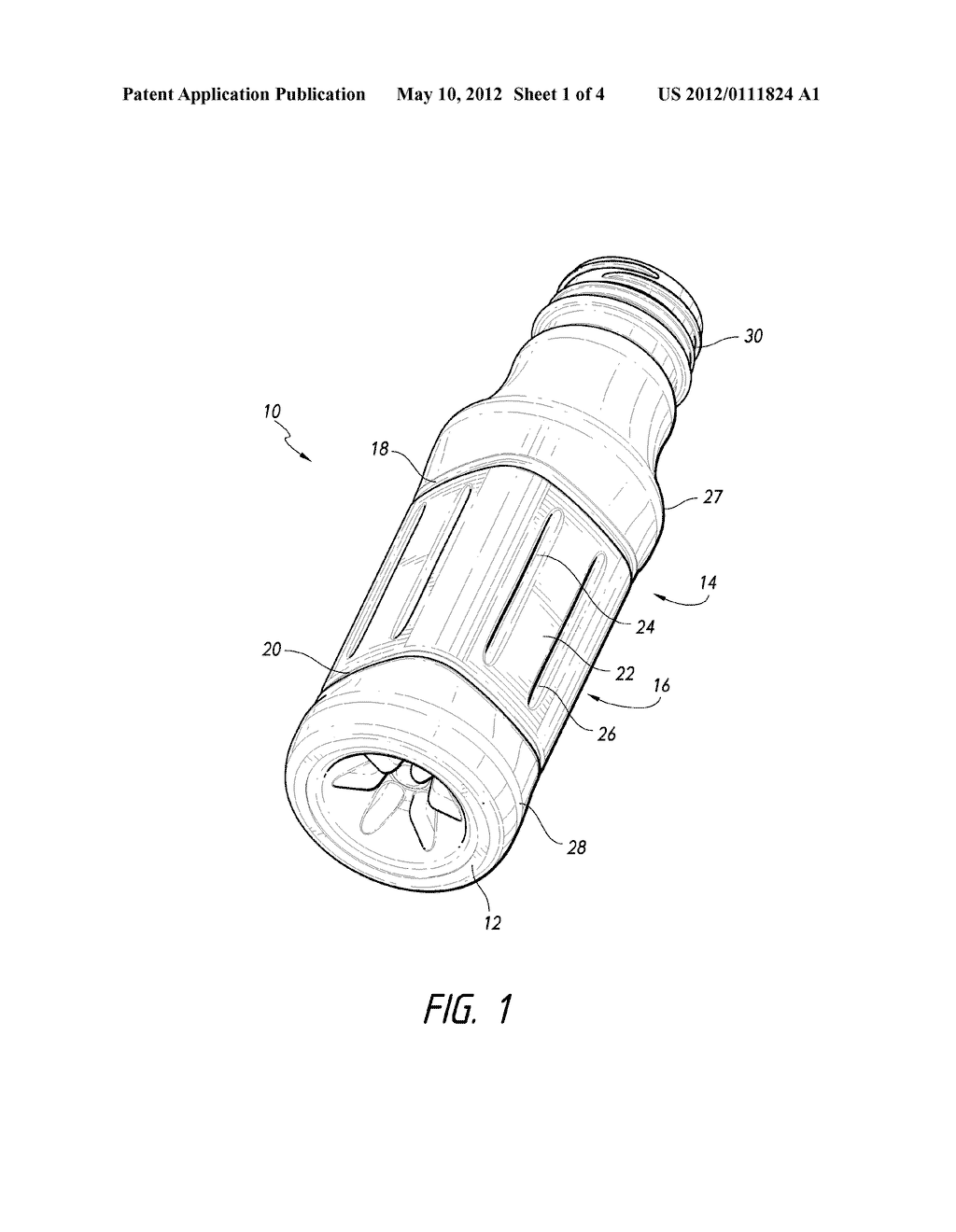 HOT FILL TYPE PLASTIC CONTAINER - diagram, schematic, and image 02