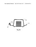 SYSTEMS AND METHODS FOR PROVIDING  DISHWARE HAVING A UTENSIL RETAINER diagram and image