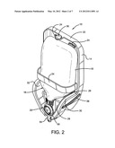 DISPENSER WITH FLEXIBLE COVER diagram and image