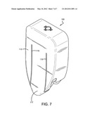 DISPENSER WITH FLEXIBLE COVER diagram and image